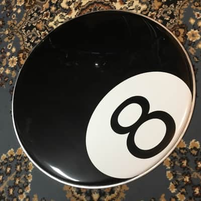 Remo 22” 8 Ball Bass Drum Head Collectible. image 2