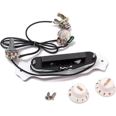 Guitar Sound Hole Magnetic Pickup with Tone Volume Knobs Pre-wired for 6 String Folk Acoustic Electric Guitar image 2