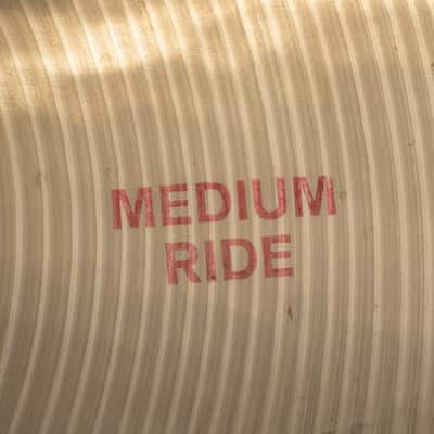 1979 Black label Paiste 20" Formula 602 Medium Ride Cymbal image 9