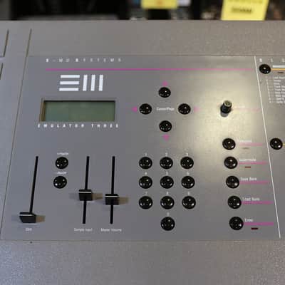 E-MU Systems Emulator III 61-Key 16-Voice Sampler Workstation 1987 - Grey image 4