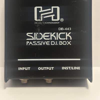 Hosa DIB-443 Sidekick Passive Direct Box 2010s - Black image 1