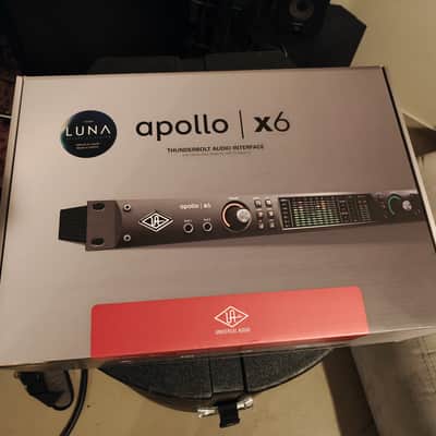 Universal Audio Apollo x6 Thunderbolt 3 Audio Interface 2018 - Present - Black image 2