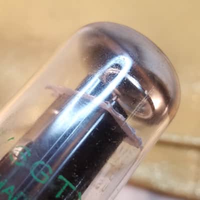 Sylvania Perfect 0% Tight Matched Pair (2) JAN-CHS-6V6GTY tNOS AT1000 TESTED Vacuum Tubes brown base military Premium Beam Power 6V6 1949-1967 image 14