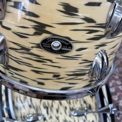 Slingerland 12/13/16/20 1970s - White Tiger Pearl image 2