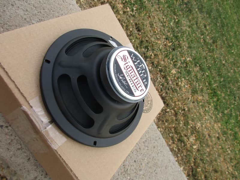 Weber 8" Signature Series Ceramic 8 8 ohm 15 Watts  Smooth Cone image 1