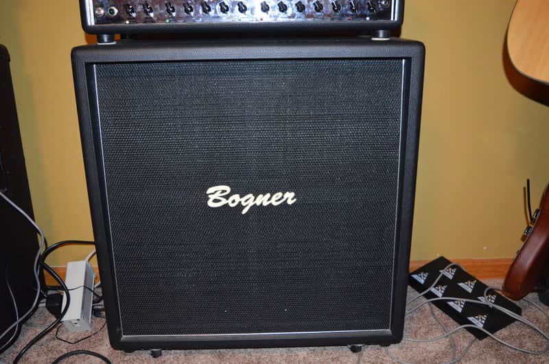 Bogner 412ST Straight front Cab Celestion V30s 16 ohm Black/Black image 1
