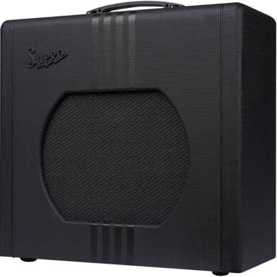 Supro Delta King 12 1 x 12-inch 15-watt Tube Combo Amp - Black and Black image 2