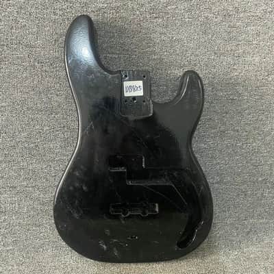 Black Precision P Bass Style Basswood Body image 1