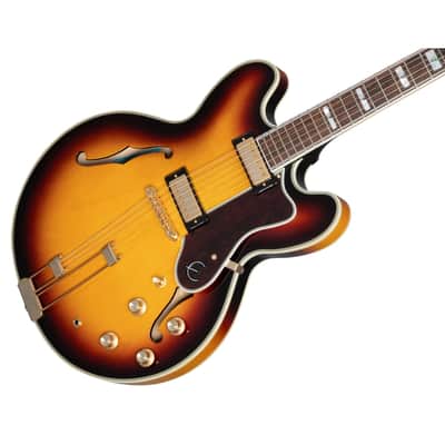 Epiphone Sheraton Semi-Hollow Electric Guitar Vintage Sunburst image 6