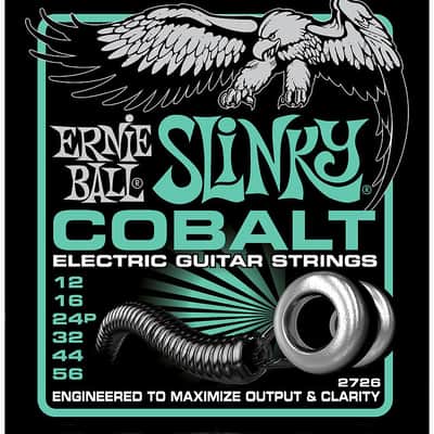 Ernie Ball 2726 Cobalt Not Even Slinky Electric Guitar Strings -6 PACK (12 - 56) image 1