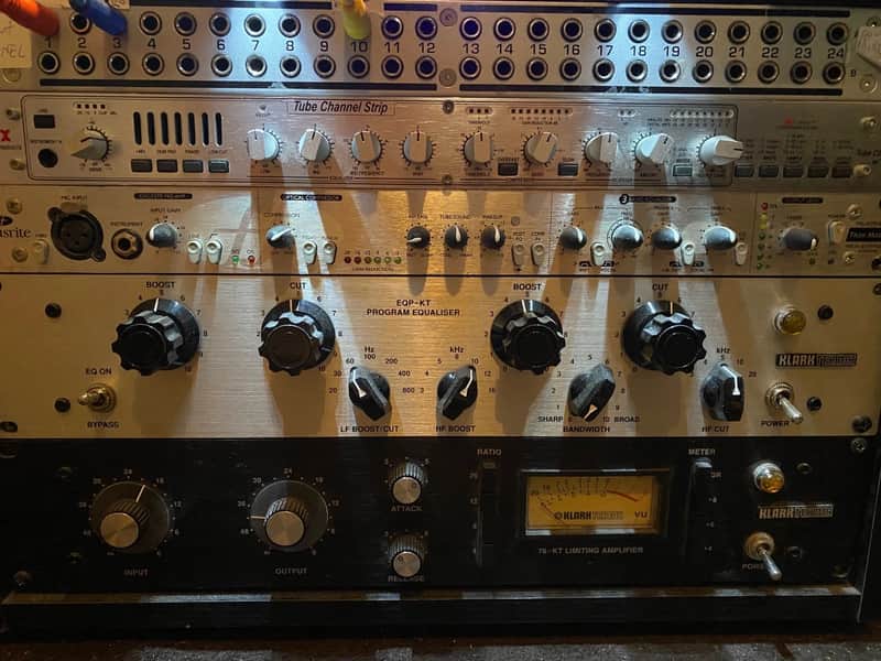 dbx 376 Tube Channel Strip with Digital Out 2010s - Silver image 1