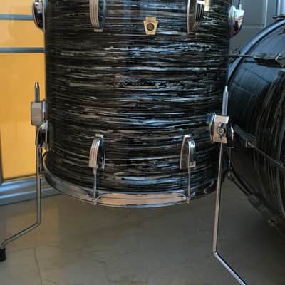 Ludwig 1965 Black Oyster Pearl image 7