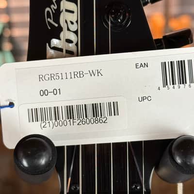 Ibanez RGR5111RB-WK Prestige - Weathered Black - incl. Case / Japan - Limited Edition image 8