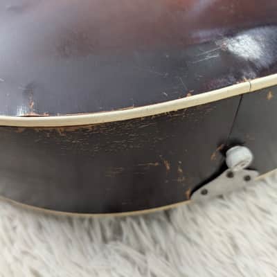 Very cool antique Kay Kraft Archtop Acoustic Guitar w/gig bag image 13