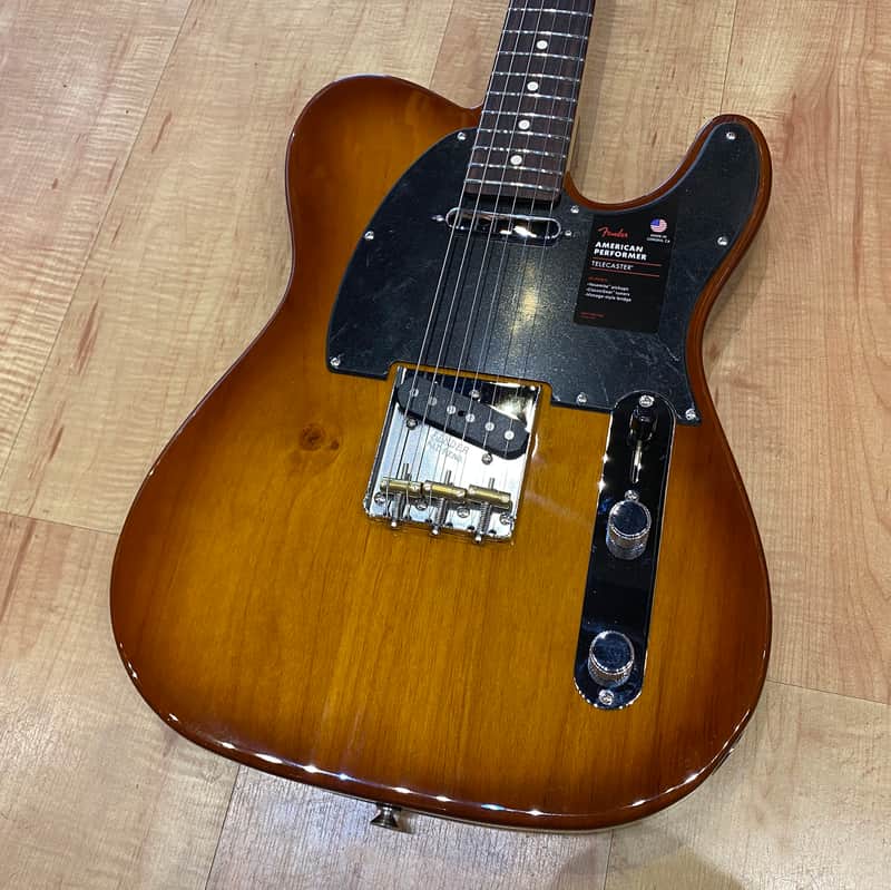 Fender American Performer Telecaster 2021 Honey Burst image 1