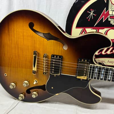 Yamaha SA2200 sa-2200 Semi-Hollowbody Guitar with Gator Case 2020 image 3