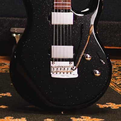 Ernie Ball Music Man Luke 4 HH - Black Sparkle image 10