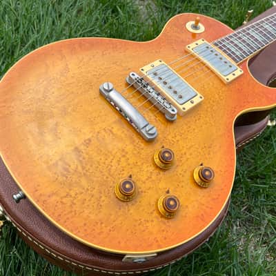 1992 Gibson Custom Shop 1960 RI Les Paul Tom Murphy Birdseye Maple Top Sunburst image 5