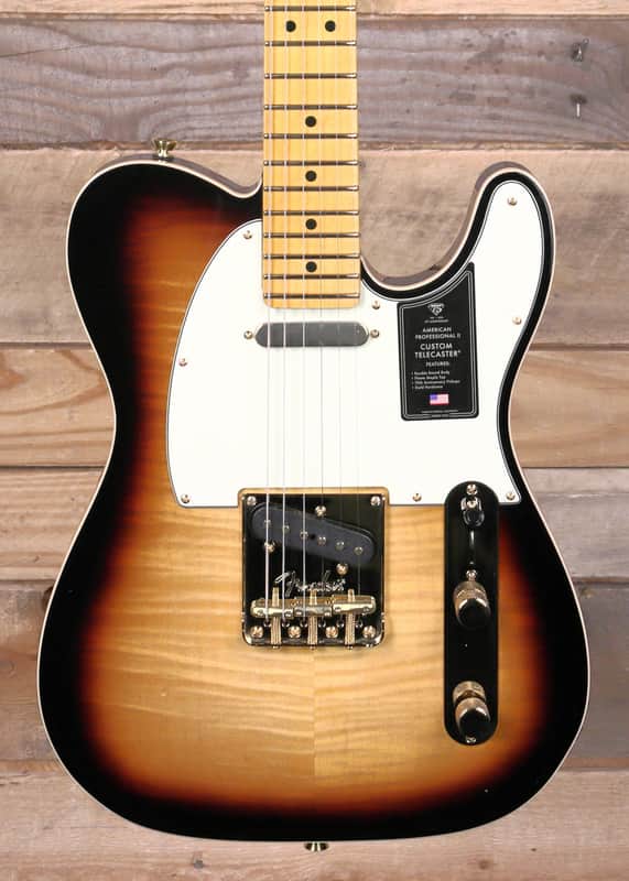 Fender 75th Anniversary American Professional Custom Telecaster 2-Color Sunburst w/ Case image 1