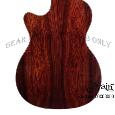 S.yairi Custom made solid sitka spruce & Cocobolo grand auditorium acoustic guitar Syairi image 4
