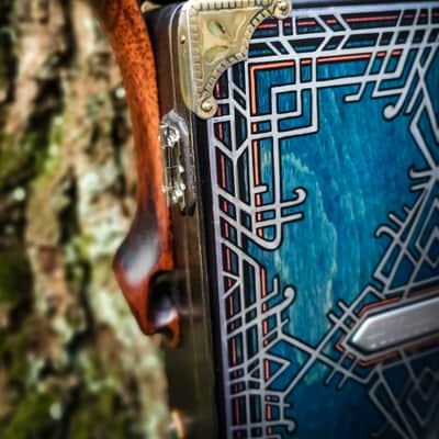 The Kingfisher - High Bird custom cigar box guitar image 11