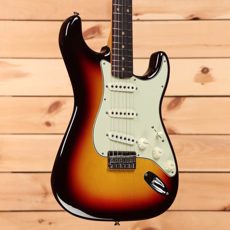 Fender Custom Shop Vintage Custom 1959 Stratocaster Hardtail Relic - Chocolate 3 Tone Sunburst-R132914 image 1