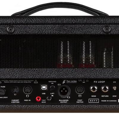 Revv Amplification Dynamis D20 Mk2 Head (Black) image 2