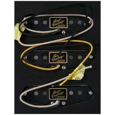 Raw Vintage RV-50 Stratocaster Pickup Matched Set of 3 image 2