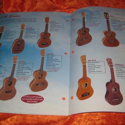 Lanakai Ukulele Colorful and Detailed Catalog from 2005  8 Pages and Prices image 4