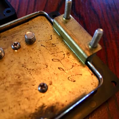 PAIR -Guild Bass humbucker pickups  1972 1973 Chrome original vintage usa js-2 starfire sb jetstar image 3