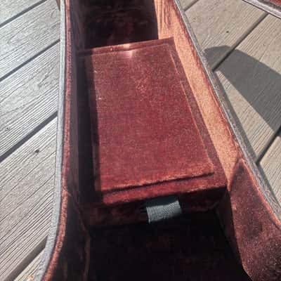 Vintage 1950’s Lifton 17 inch Archtop Guitar Case & Cover image 17