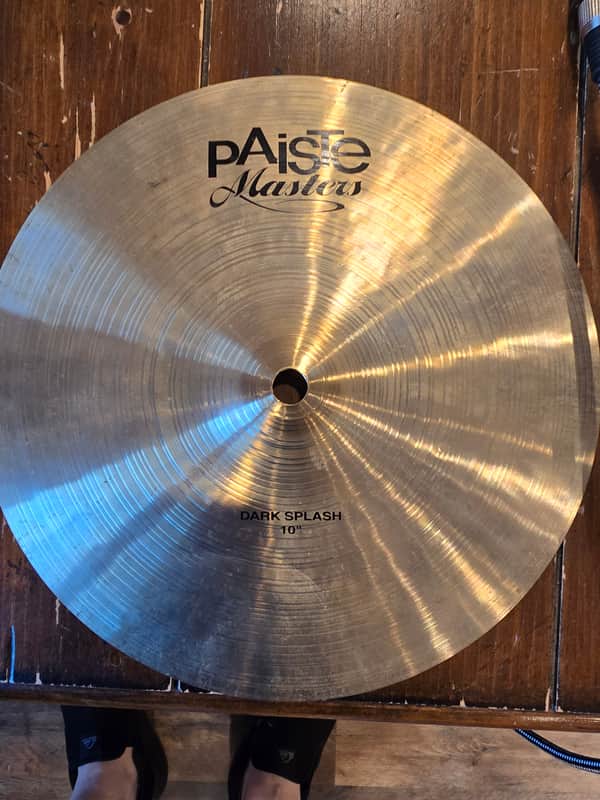 Paiste 10" Masters Dark Splash Cymbal 2011 - Present - Traditional image 1