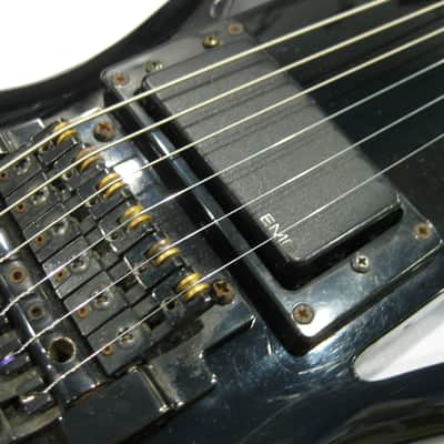 Rare Guild X100 Blade Runner Electric Guitar, 1985, Black image 6