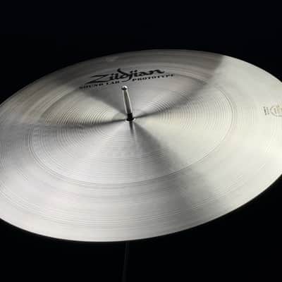 Zildjian 21" A. Sound Lab Prototype Flat Ride Cymbal - 2072g image 6