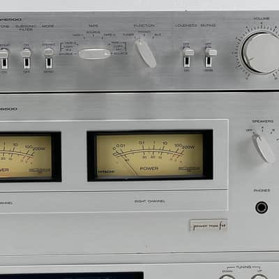 Hitachi HCA-6500 Pre Amplifier - HMA-6500 Power Amplifier - FT-8000 Tuner image 13