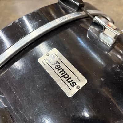 Tempus 4-Piece Carbon Fiber Drum Set 1990s - Black image 5
