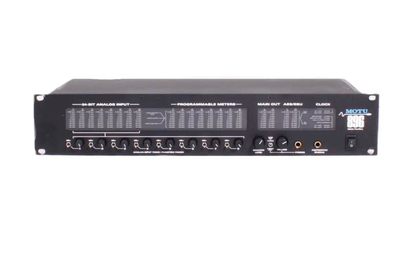 MOTU 896 Firewire Audio Interface 2000s - Black