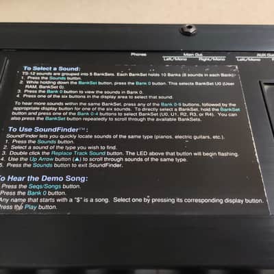 Ensoniq TS-12 Performance / Composition Synthesizer 1993 - 1996 - Black image 8