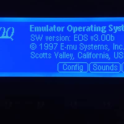 New blue lcd display for all Emu's E and Ultra series - E4 / Ultra series / E4k / E5000 / E5000 Ultra / E64 / E6400 / E6400 Ultra / E4XT / E-Synth / E-Synth Rack (for destinations outside of those specified, please write to me) image 4