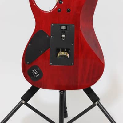 Ibanez Premium RG9 ( RG927 QM )7 String Transparent Red-Quilt Maple Top Ibanez Gig Bag RG7 image 21