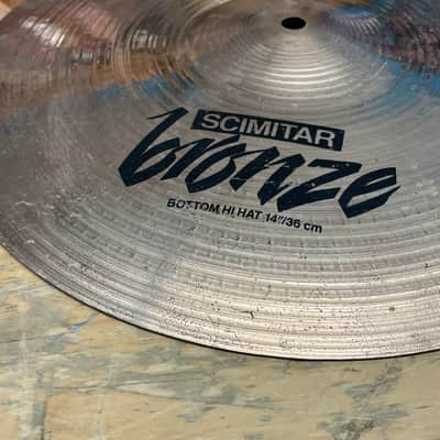 Zildjian Scimitar Bronze Hihats 14" Pair image 4