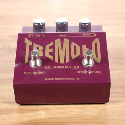 Dunlop TS-1 Stereo Tremolo 1990 - 2005 - Purple AS IS image 3