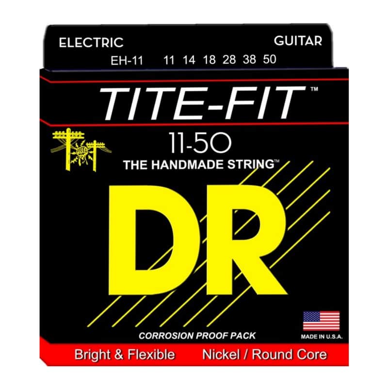 DR EH-11 Tite Fit Heavy Electric Guitar Strings (11-50) image 1