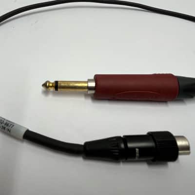 WA305S-II Gold Neutrik Silent Belt Pack Bodypack Guitar Instrument Lock Transmitter Cable Straight 1/4" Male Plug Mini TA4F -Female 4-Pin Connector for Shure Line 6 G50 G55 G90 Relay AKG Lock T1 UT1 SC1 BLX1 PG1 PGX1 GLXD1 QLXD1 SLX1 LX1 ULX1 UC1 Wireless image 6