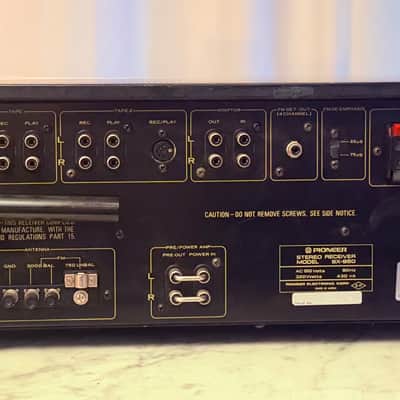 🎶 Pioneer SX-950 Vintage Stereo Receiver — Serviced | Partial Recap | LED Upgrade | Original Wood Cabinet image 16