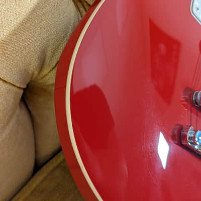 Reverend Buckshot with Rosewood Neck 2024 - Party Red image 7