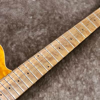 Music Man Eddie Van Halen STD TG - Translucent Gold hardtail -1995- So rare!! with original H.C image 5