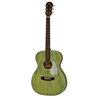 1990s Aria - Elecord FET 500 Blue Burst - Acoustic Electric Guitar