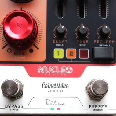 Cornerstone Music Gear Nucleo Paul Davids Signature Reverb White image 8