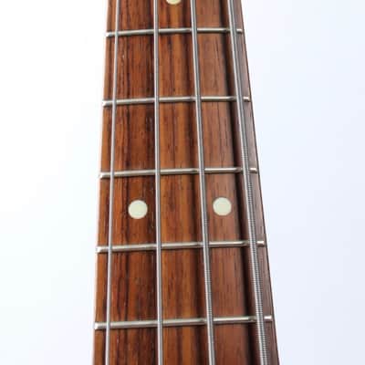1990 Fender Precision Bass 62 Reissue Lefty sunburst image 4